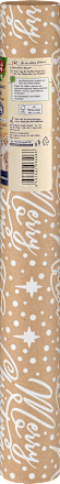 nature Geschenkpapier mit Effekt "Schriftzug Weihnachten", Kurzrolle Profissimo