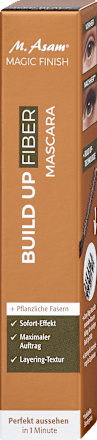 Mascara Magic Finish build up deep black M. Asam