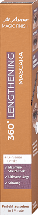 Mascara Magic Finish 360° Lengthening deep black M. Asam