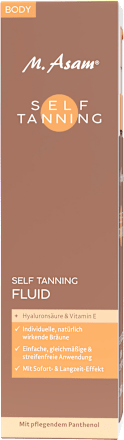 Selbstbräuner Lotion Körper + beach pillow bag M. Asam