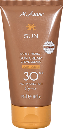 Care & Protect Sonnencreme LSF 30 M. Asam