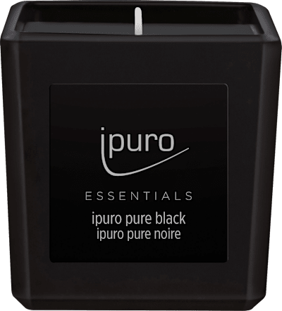 Duftkerze im Glas pure black ipuro