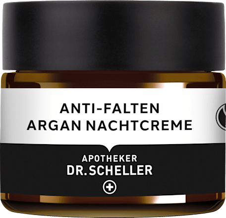Anti Falten Nachtcreme mit Arganöl Dr. Scheller