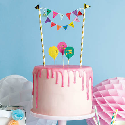 Kuchentopper "Happy Birthday" RICO DESIGN