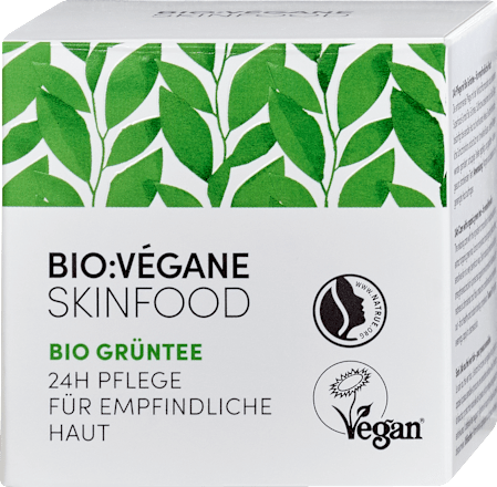 Skinfood 24H Pflege Bio Grüntee BIO:VEGANE