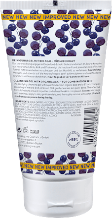Bio Acai Reinigungsgel 5% Säure-Komplex BIO:VEGANE