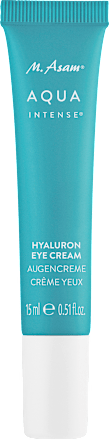 Gesichtspflegeset Aqua Intense Hyaluron 2tlg, Augencreme + Reinigungsgel M. Asam