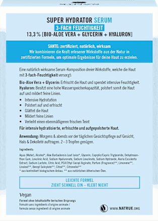 Geschenkset Dein Bio Super Hydrator 2tlg SANTE NATURKOSMETIK