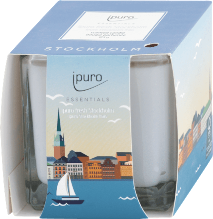 Vonná sviečka Essentials fresh Stockholm  ipuro
