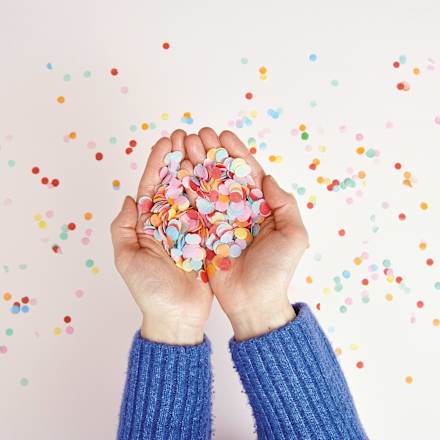 Konfetti, multi colour RICO DESIGN