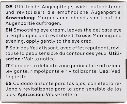 Augencreme Straffend Koffein Dr. Scheller