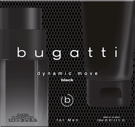 Geschenkset Dynamic Move Black Eau de Toilette & Duschgel bugatti