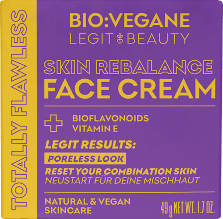 Gesichtscreme Skin Rebalance BIO:VEGANE