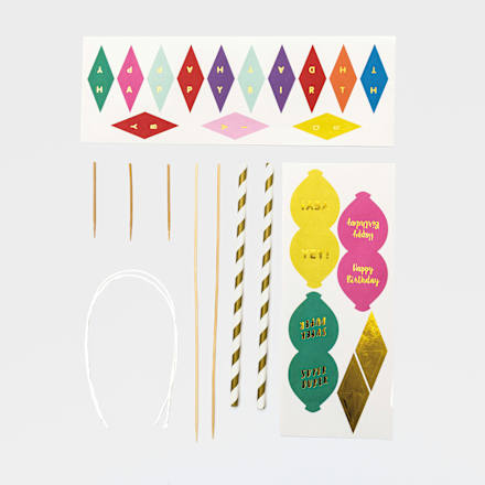 Kuchentopper "Happy Birthday" RICO DESIGN