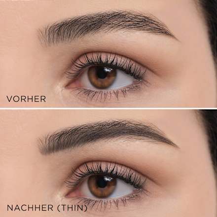 Augenbrauenschablone Eye Brow Stencils & Brush Applicator ARTDECO