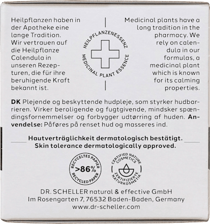 Gesichtscreme intensiv, reichhaltige Nachtkerzenöl  Dr. Scheller