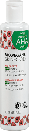 AHA Skinfood Tonic Bio- Papaya BIO:VEGANE