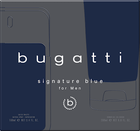 Geschenkset Signature Blue bugatti