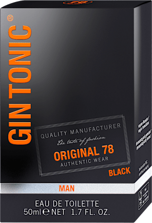 BLACK ORGINAL 78 EdT- muški GIN TONIC