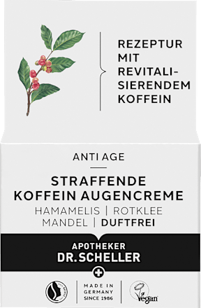 Augencreme Straffend Koffein Dr. Scheller
