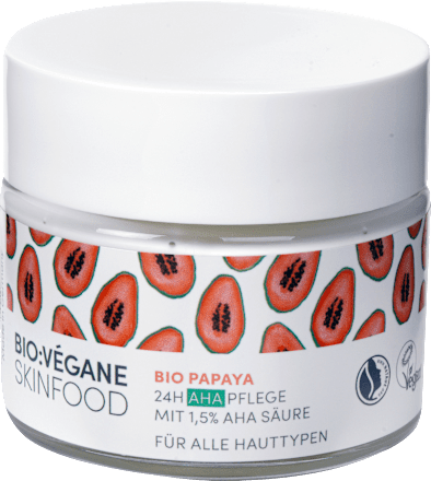 Gesichtscreme Bio Papaya AHA 24h Pflege BIO:VEGANE