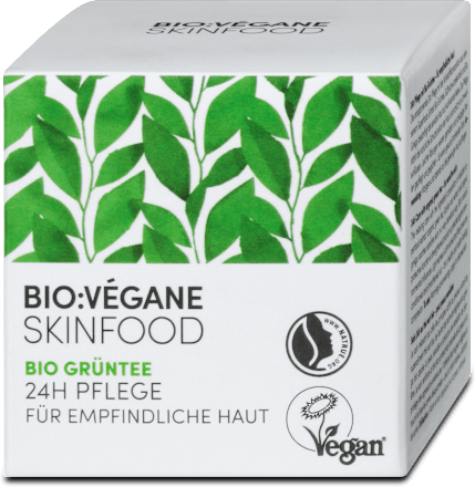 Skinfood 24H Pflege Bio Grüntee BIO:VEGANE