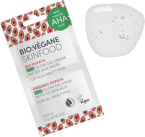 Gesichtsmaske Gel Bio Papaya BIO:VEGANE