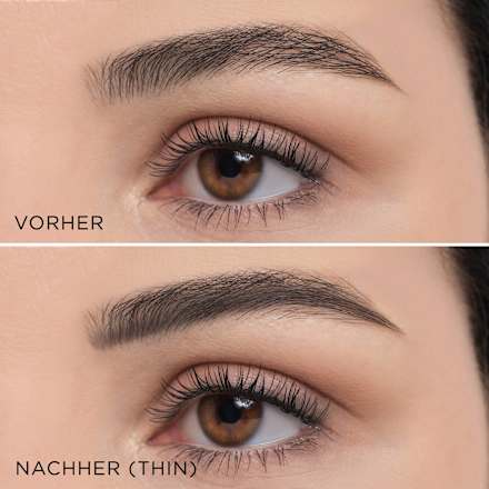 Augenbrauenschablone Eye Brow Stencils & Brush Applicator ARTDECO