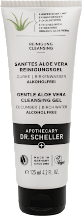 Gel de curățare facial, delicat, cu aloe vera Dr. Scheller