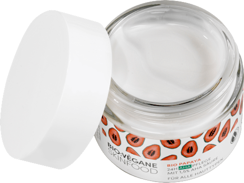 Gesichtscreme Bio Papaya AHA 24h Pflege BIO:VEGANE