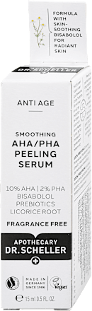 Serum s piling učinkom za glajenje kože Dr. Scheller