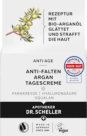 Anti Falten Gesichtscreme Argan  Dr. Scheller
