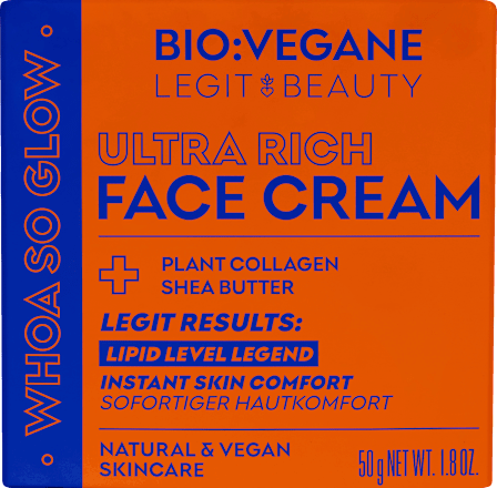 Gesichtscreme Ultra Rich BIO:VEGANE