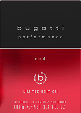 Performance Red Eau de Toilette bugatti