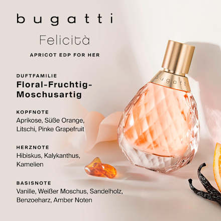 Felicità Apricot Eau de Parfum bugatti