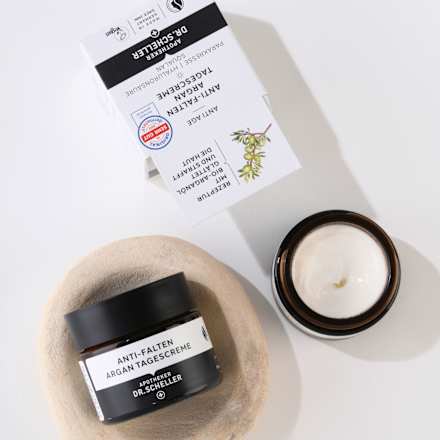 Anti Falten Gesichtscreme Argan  Dr. Scheller