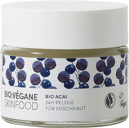 Gesichtscreme Bio Acai 24h Pflege Mischhaut BIO:VEGANE