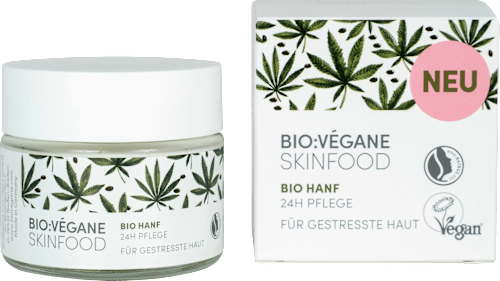 Gesichtscreme Bio Hanf 24h Pflege BIO:VEGANE