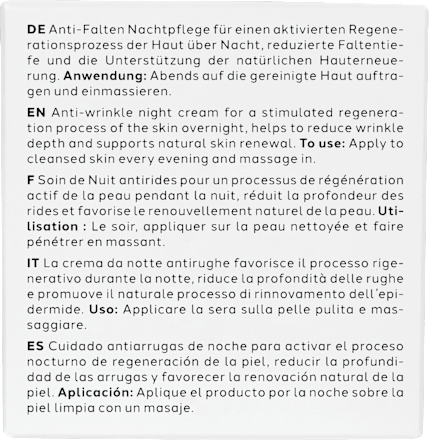 Nachtcreme Anti Falten Argan Dr. Scheller
