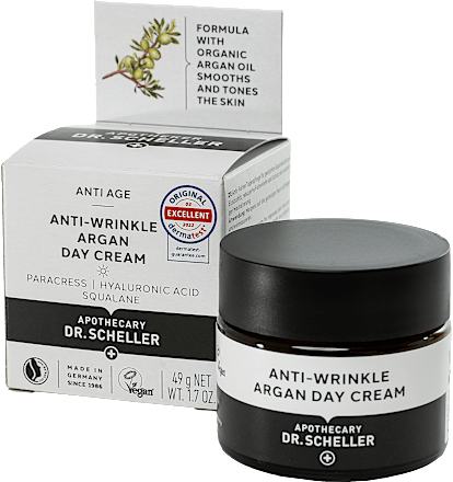 Cremă de zi antirid, cu ulei de argan Dr. Scheller