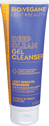 Gel za čiščenje obraza Deep Clean  BIO:VEGANE