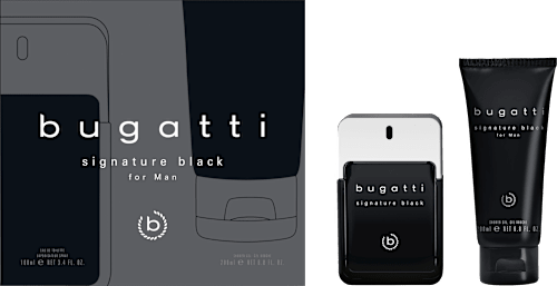 Set Signature Black uomo bugatti