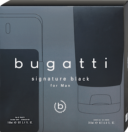 Set Signature Black bugatti