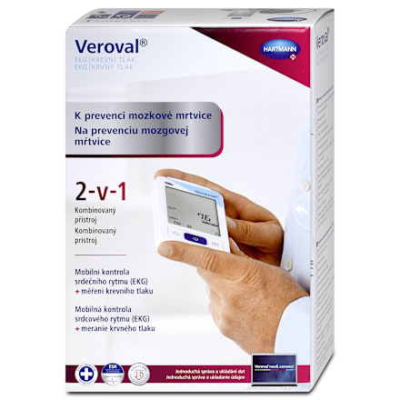 Veroval tlakoměr s EKG HARTMANN