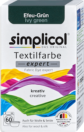 Textilfarbe expert Farbpulver - Efeu-Grün Simplicol