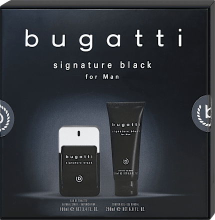 Set Signature Black uomo bugatti