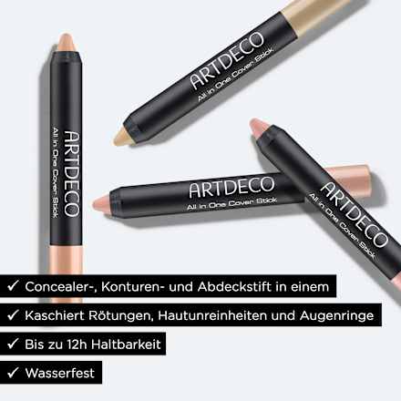 Abdeckstift All in One 6 Neutralising Green ARTDECO