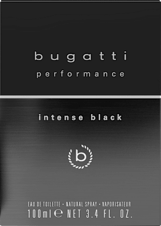 Performance Intense Black Eau de Toilette bugatti