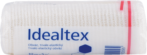 Ovínadlo trvale elastické Idealtex 10 cm x 5 m HARTMANN