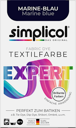 Textilfarbe expert Marine Blau Simplicol